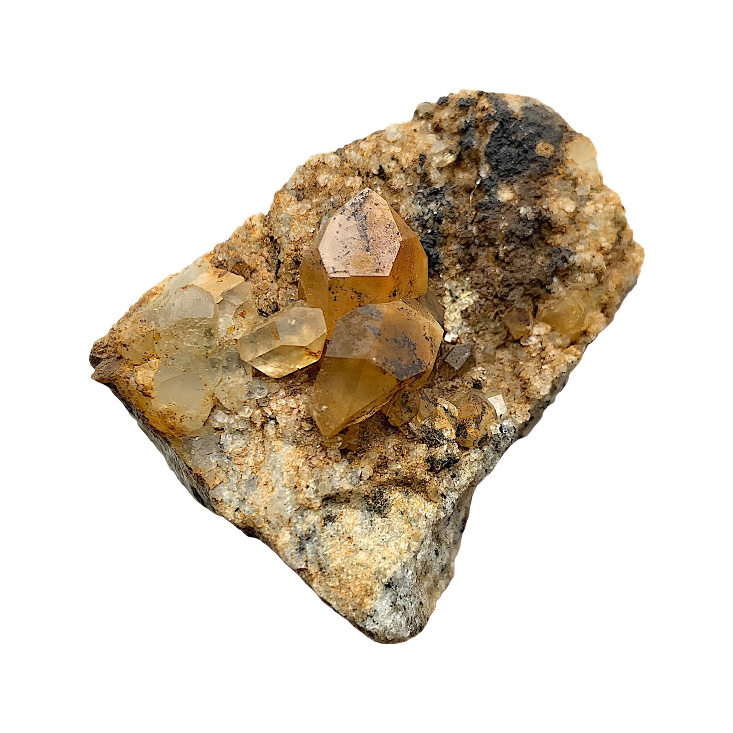 Quartz With Astrophylite Incs. Crystal Specimen From Zagi Mount Pakistan