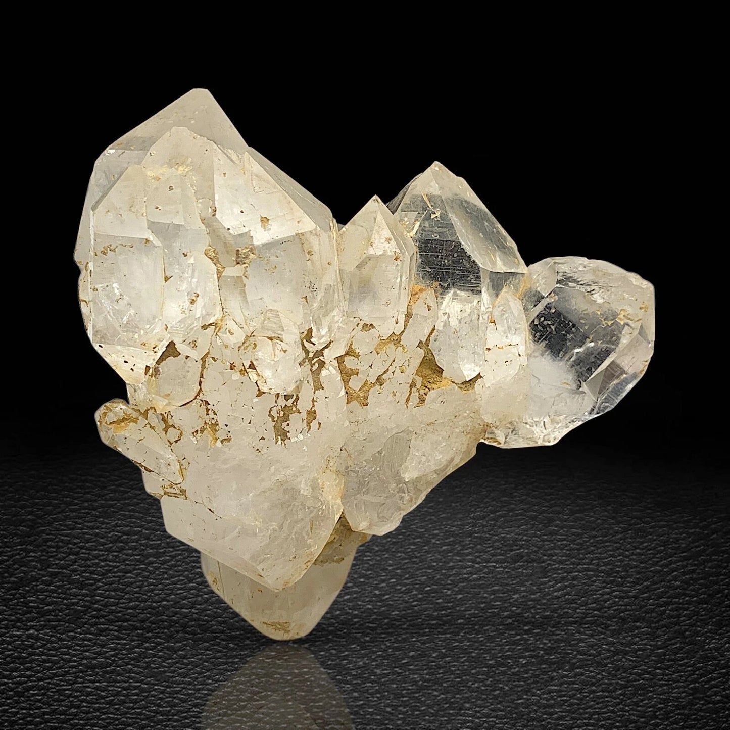 Natural Clear Quartz Crystal Cluster Specimen from Shalman Khyber District KPK Pakistan High Clarity Quartz Formation