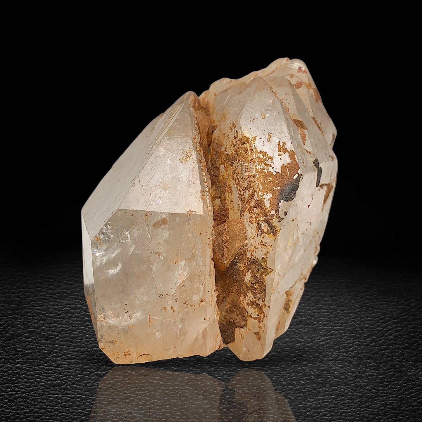 Natural Clear Quartz Crystal Cluster Specimen – from Shalman, KPK, Pakistan