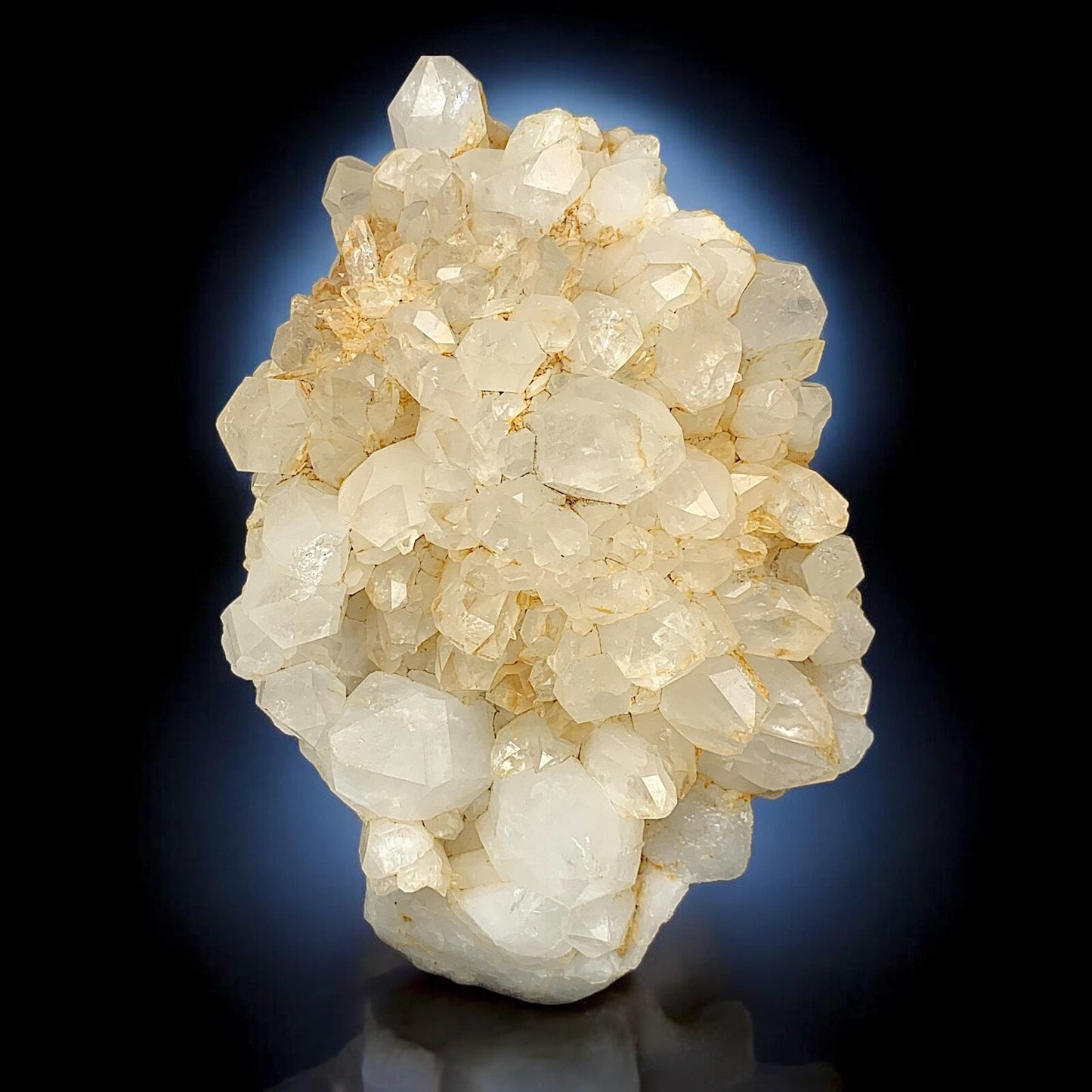 Milkey Quartz Cluster Natural Mineral Specimen from Zhob, Balochistan, Pakistan