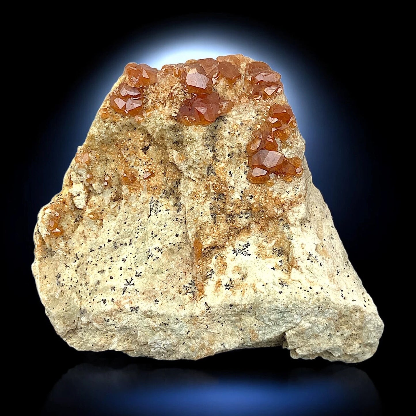 Hessonite Garnet Natural Mineral Specimen From Bajaur District KPK Prnc Pakistan