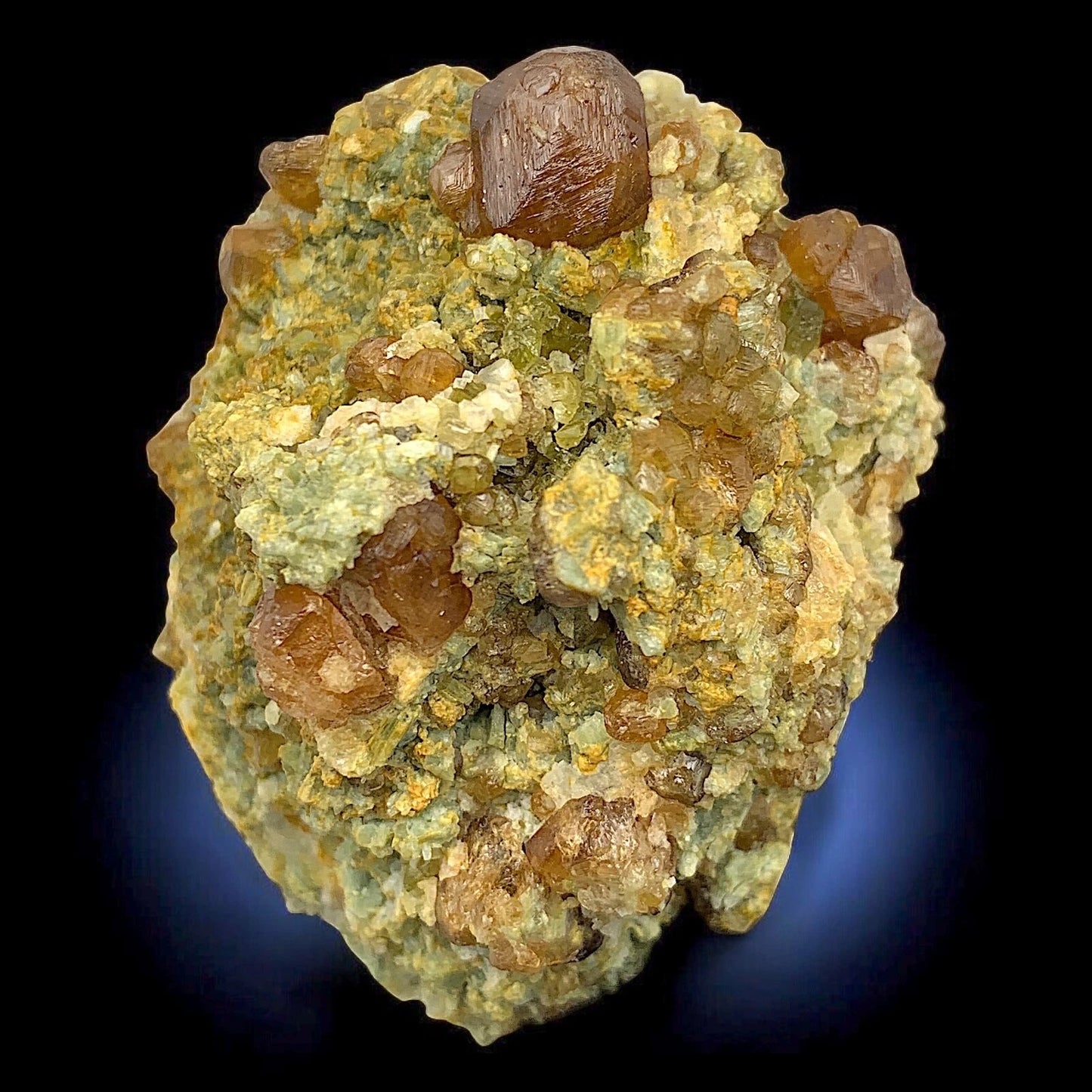 Hessonite Garnet Natural Mineral Specimen From Bajaur District KPK Prnc Pakistan