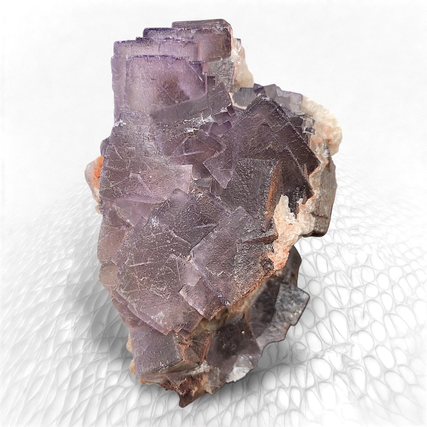 Natural Phantom Fluorite Crystal Mineral Specimen - from Balochistan, Pakistan