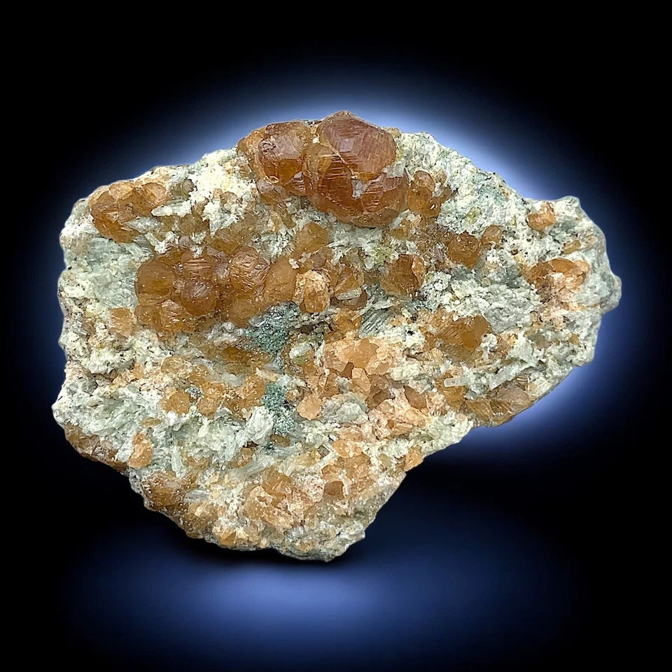 Hessonite Garnet Natural Mineral Specimen From Bajaur District KPK Prnc Pakistan