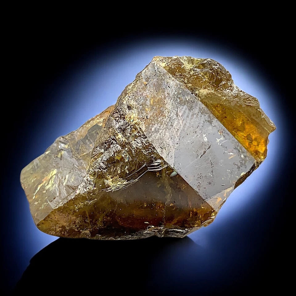 Honey Titanite / Sphene Rare Crystal Mineral Specimen - from Zagi Mts., Pakistan