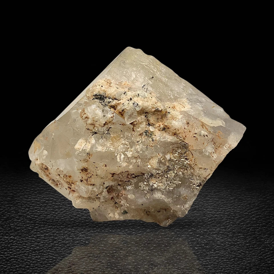 Rare Golden Rutile Quartz Crystal Mineral Specimen - from Zagi Mts, KPK, Paistan