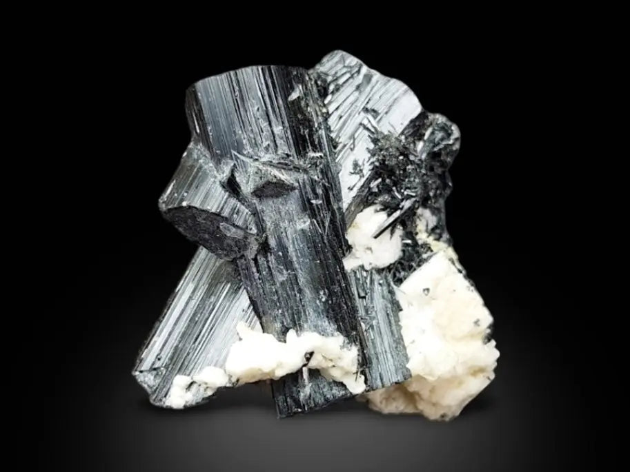 Schorl Tourmaline Specimen from Skardu, Gilgit-Baltistan, Pakistan - Rare Geological Marvel!