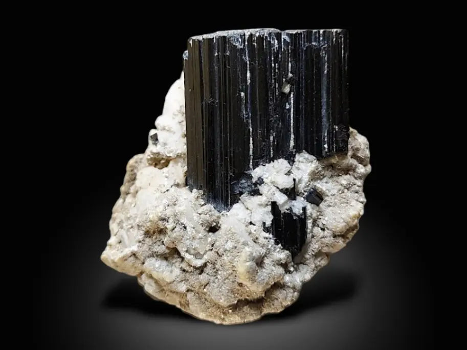 Exquisite Schorl Tourmaline Specimen - from Skardu