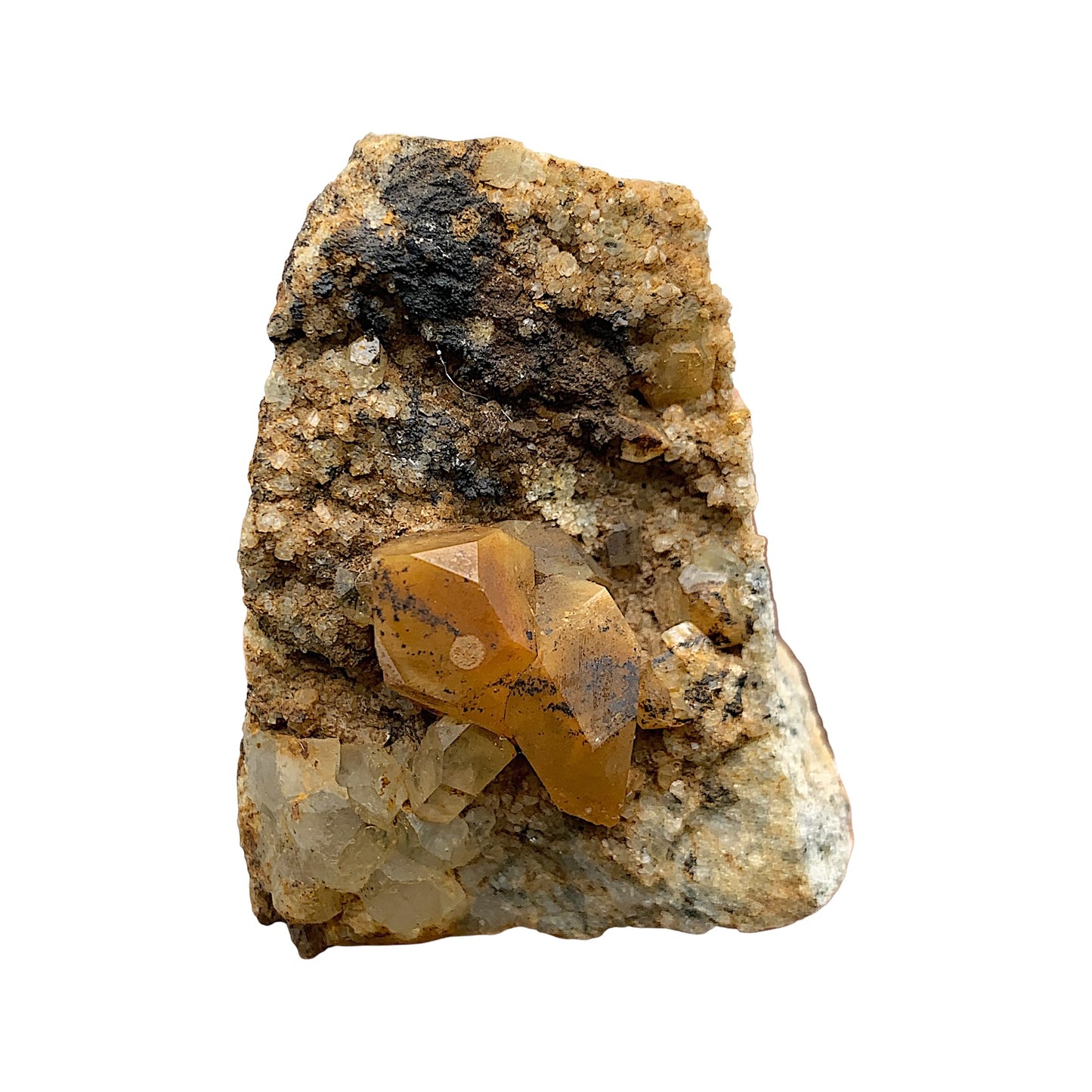 Quartz With Astrophylite Incs. Crystal Specimen From Zagi Mount Pakistan