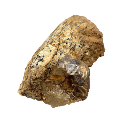 Quartz With Astrophylite Incs. Crystal Specimen From Zagi Mount Pakistan