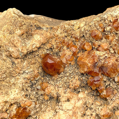 Hessonite Garnet Natural Mineral Specimen Locality: Bajaur Distt., KPK, Pakistan