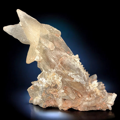 Etched Calcite Crystas Cluster - Natural Mineral Specimen from Skardu, Pakistan