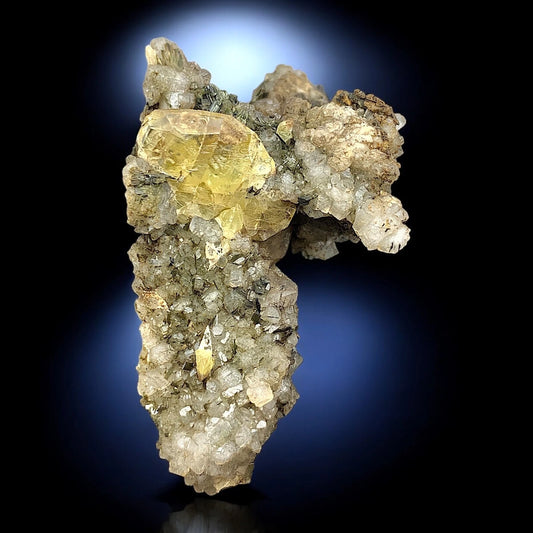 Honey Titanite / Sphene Rare Crystal Mineral Specimen - from Skardu, Pakistan