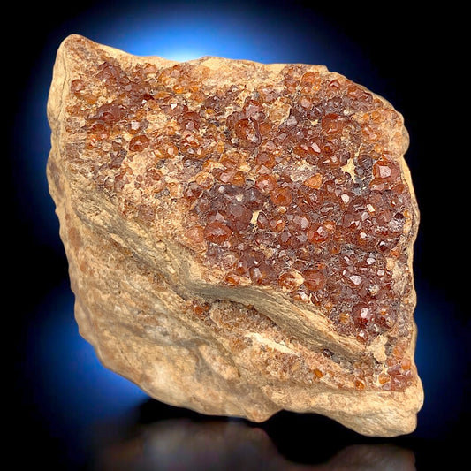 Hessonite Garnet Natural Mineral Specimen Locality: Bajaur Distt., KPK, Pakistan