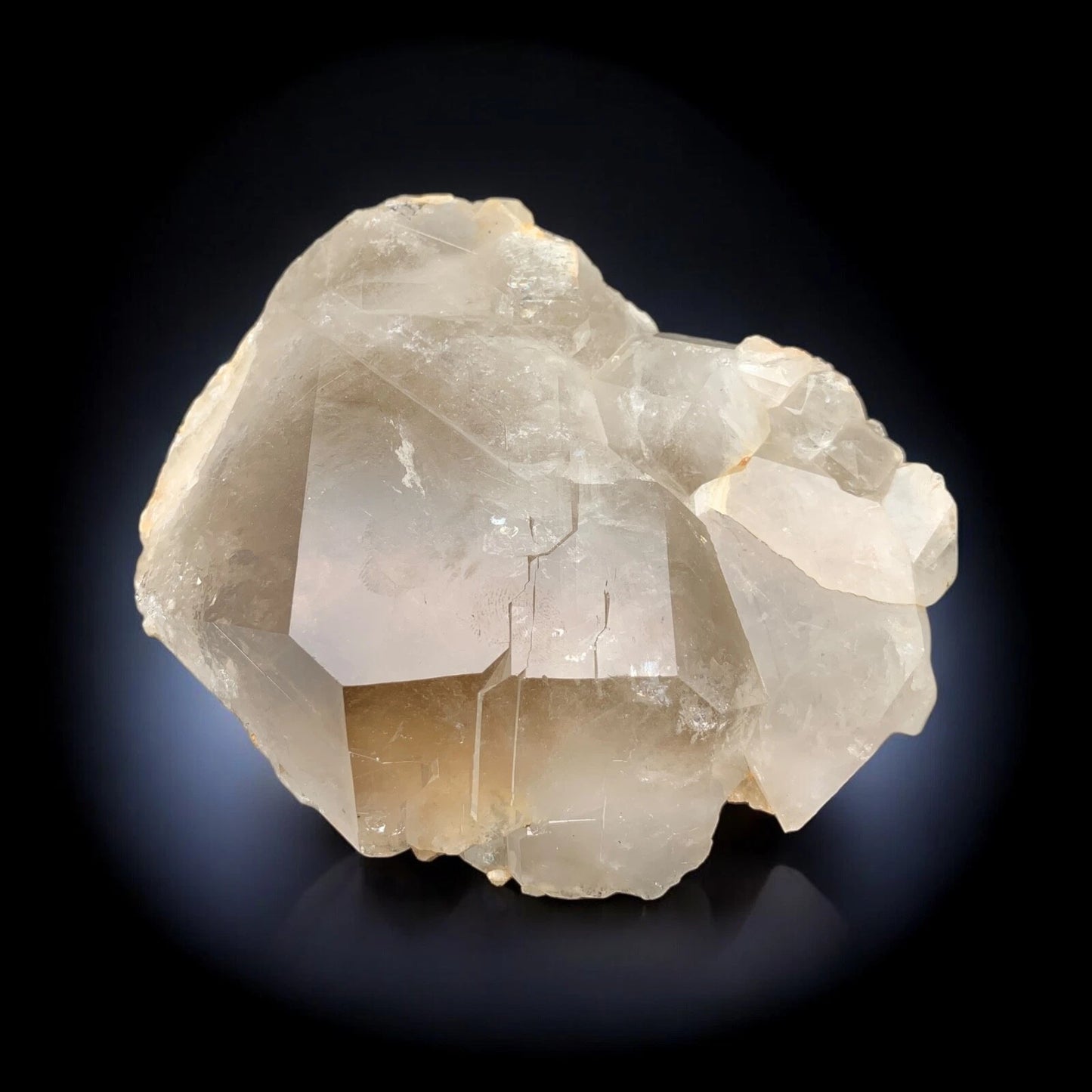 Huge Natural Quartz Crystal Cluster Specimen – Kunar Afghanistan Large Clear Quartz Mineral