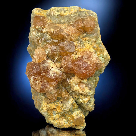 Hessonite Garnet Natural Mineral Specimen From Bajaur District KPK Prnc Pakistan