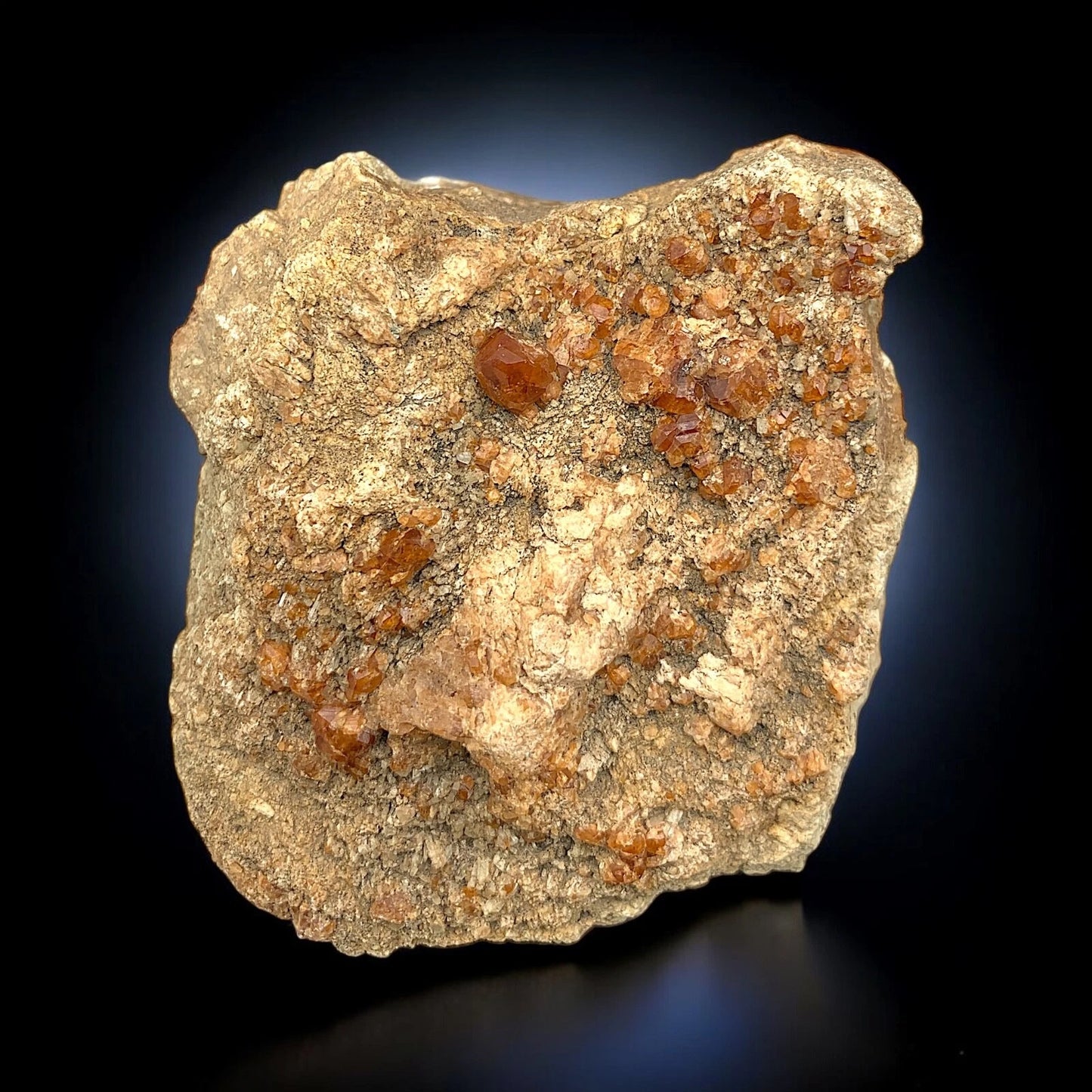 Hessonite Garnet Natural Mineral Specimen Locality: Bajaur Distt., KPK, Pakistan