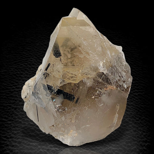 Black Rutile Quartz on Matrix – Zagi Mountains, Pakistan