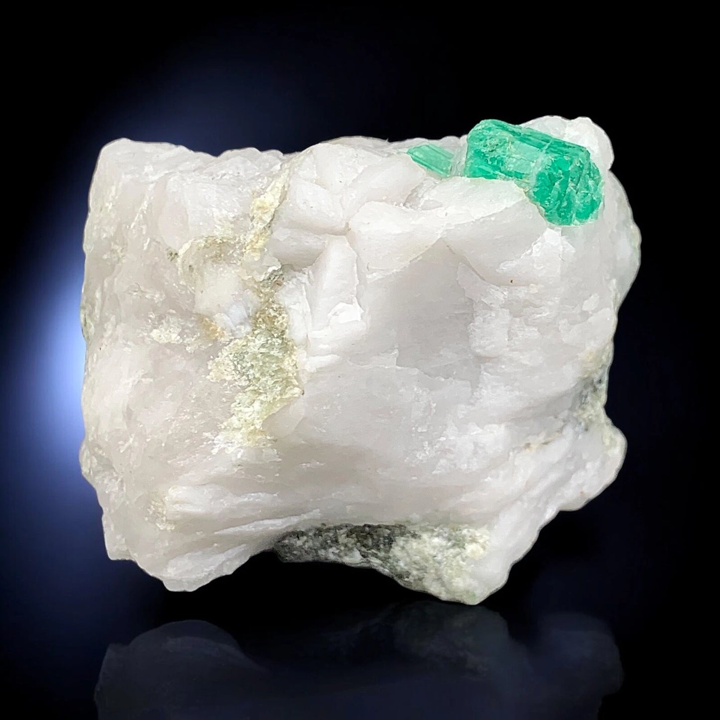 Natural Emerald Crystals on Matrix - Mineral Specimen from Swat Distt., Pakistan