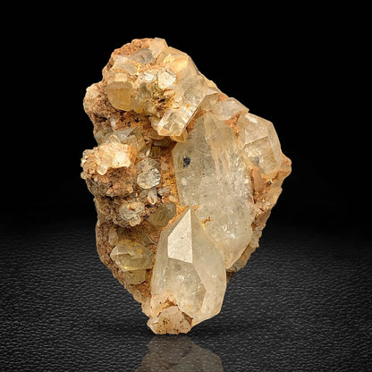 Natural Clear Quartz Crystal Cluster Specimen from Shalman Khyber District KPK Pakistan High Clarity Quartz Formation