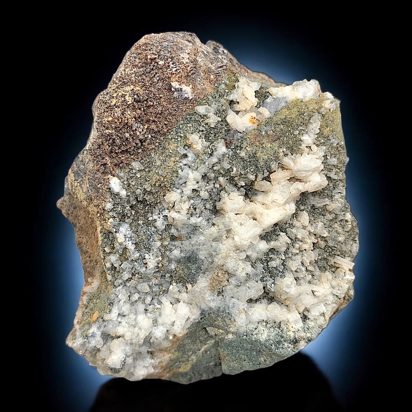 Red Vesuvianite Crystals on Matrix - Rare Mineral Specimen from Skardu, Pakistan