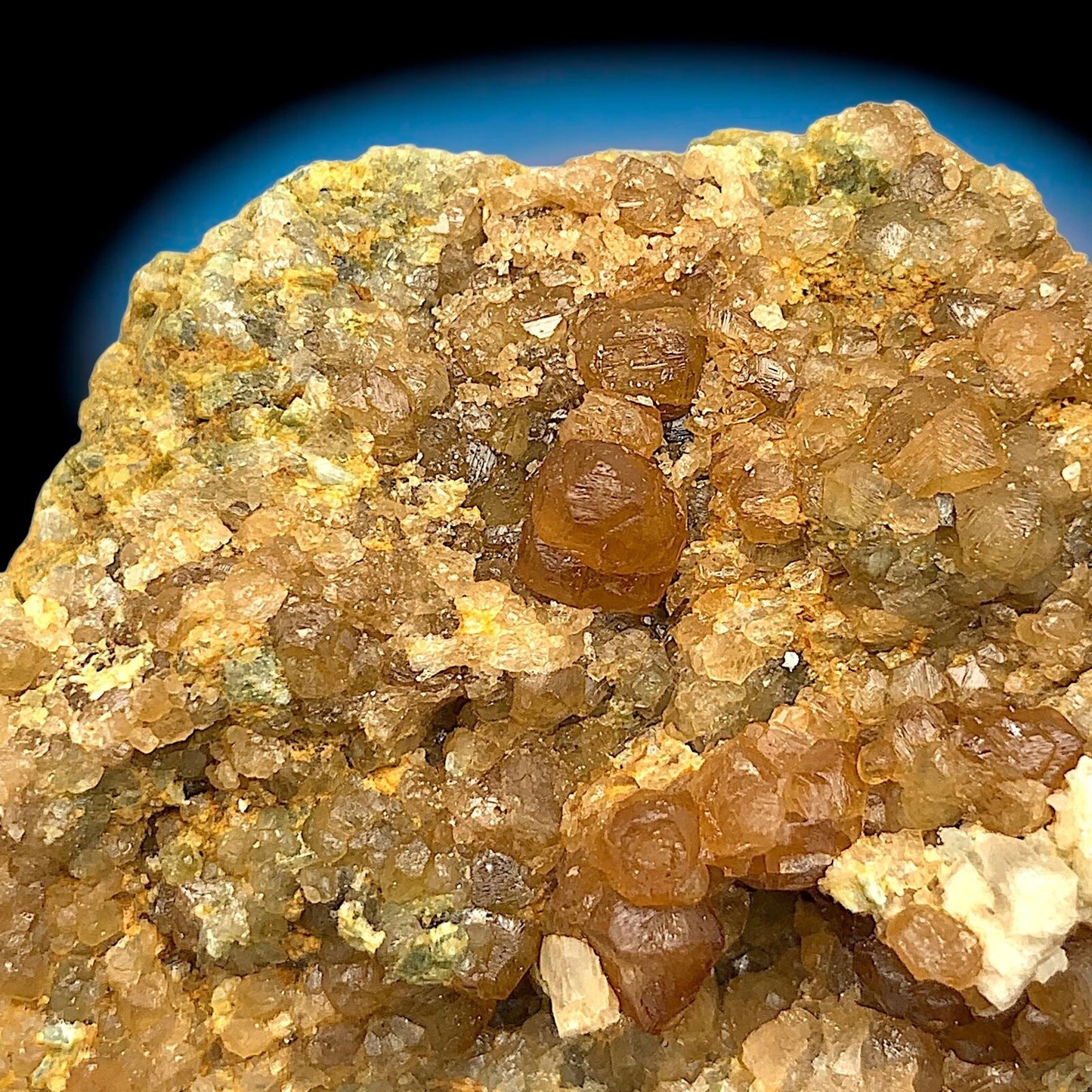 Hessonite Garnet Natural Mineral Specimen From Bajaur District KPK Prnc Pakistan