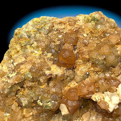 Hessonite Garnet Natural Mineral Specimen From Bajaur District KPK Prnc Pakistan