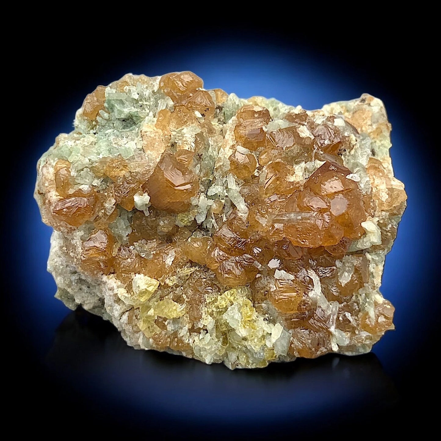 Hessonite Garnet Natural Mineral Specimen From Bajaur District KPK Prnc Pakistan