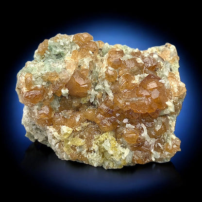 Hessonite Garnet Natural Mineral Specimen From Bajaur District KPK Prnc Pakistan