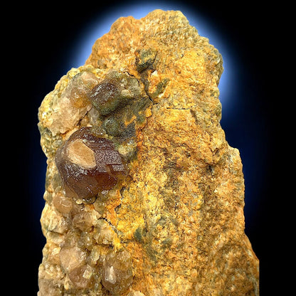 Hessonite Garnet Natural Mineral Specimen From Bajaur District KPK Prnc Pakistan