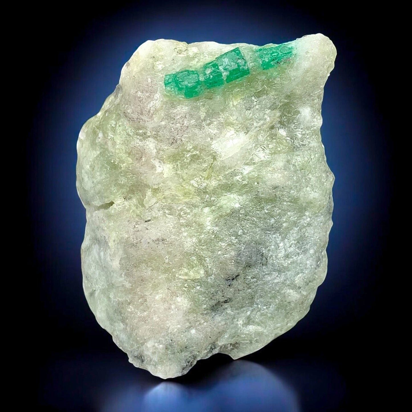 Natural Emerald Crystals on Matrix - Mineral Specimen from Swat Distt, Pakistan