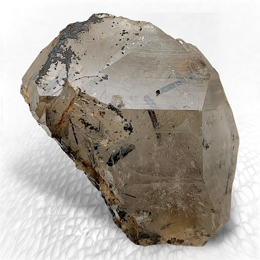 Black Rutile Quartz on Matrix – Zagi Mountains, Pakistan