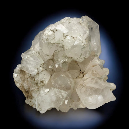 Black Rutile Included Quartz on Matrix – Mineral Specimen from Zagi Mountains, Pakistan