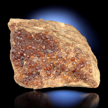 Hessonite Garnet Natural Mineral Specimen Locality: Bajaur Distt., KPK, Pakistan