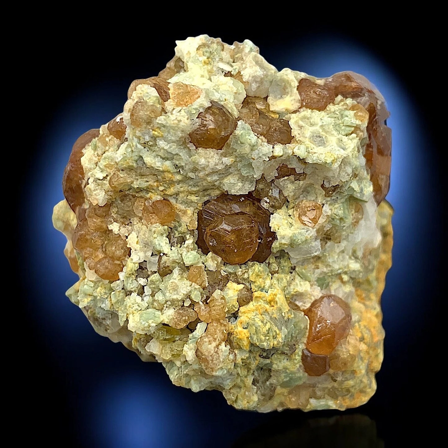 Hessonite Garnet Natural Mineral Specimen From Bajaur District KPK Prnc Pakistan