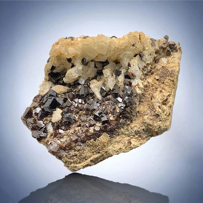 Melanite Var. Andradadite Garnet - Rare Mineral Specimen from Shalman, Pakistan