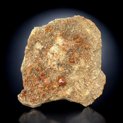 Hessonite Garnet Natural Mineral Specimen Locality: Bajaur Distt., KPK, Pakistan