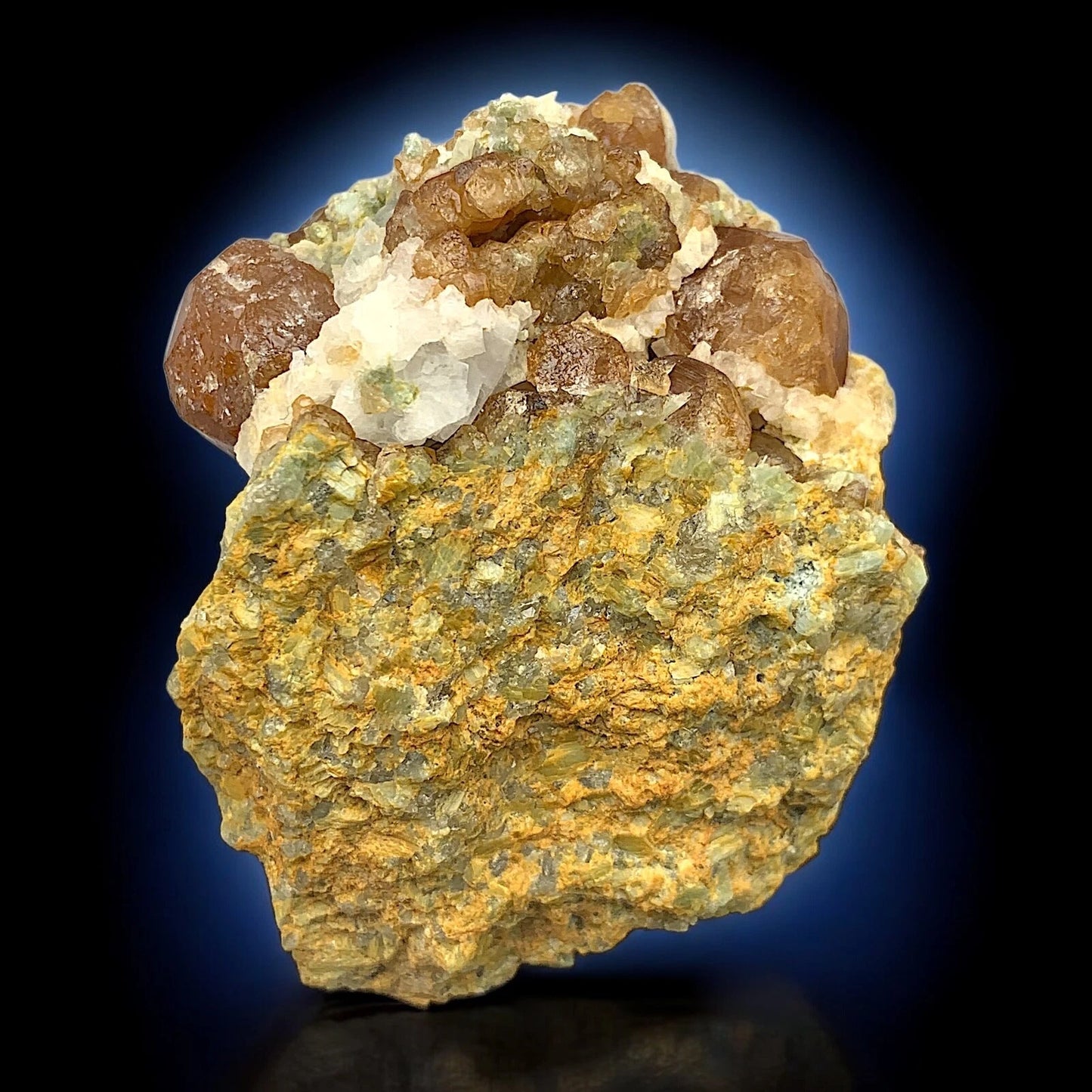 Hessonite Garnet Natural Mineral Specimen From Bajaur District KPK Prnc Pakistan