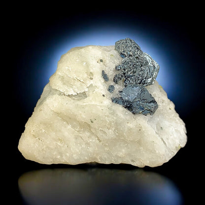 Rare Specularite Hematite Crystal Flowers on Matrix - from Balochistan, Pakistan