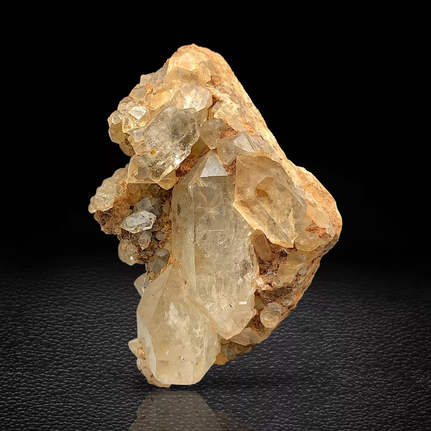 Natural Clear Quartz Crystal Cluster Specimen from Shalman Khyber District KPK Pakistan High Clarity Quartz Formation