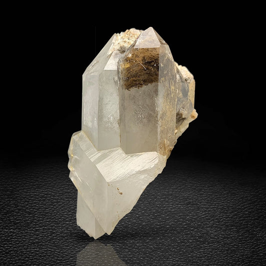 Quartz with Chlorine Inclusions Crystal Cluster Natural Specimen Skardu Pakistan