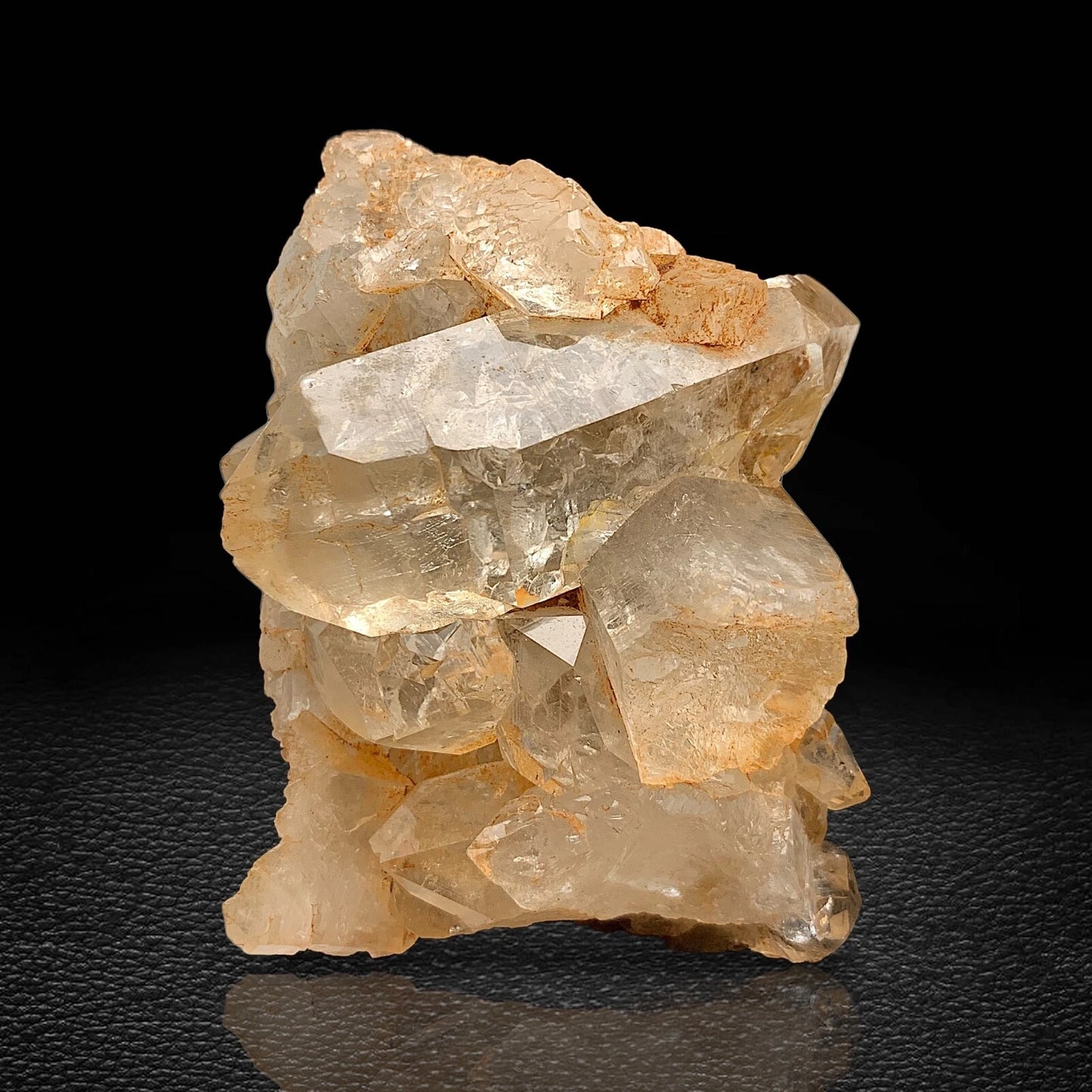 Natural Clear Quartz Crystal Cluster Specimen – from Shalman, KPK, Pakistan