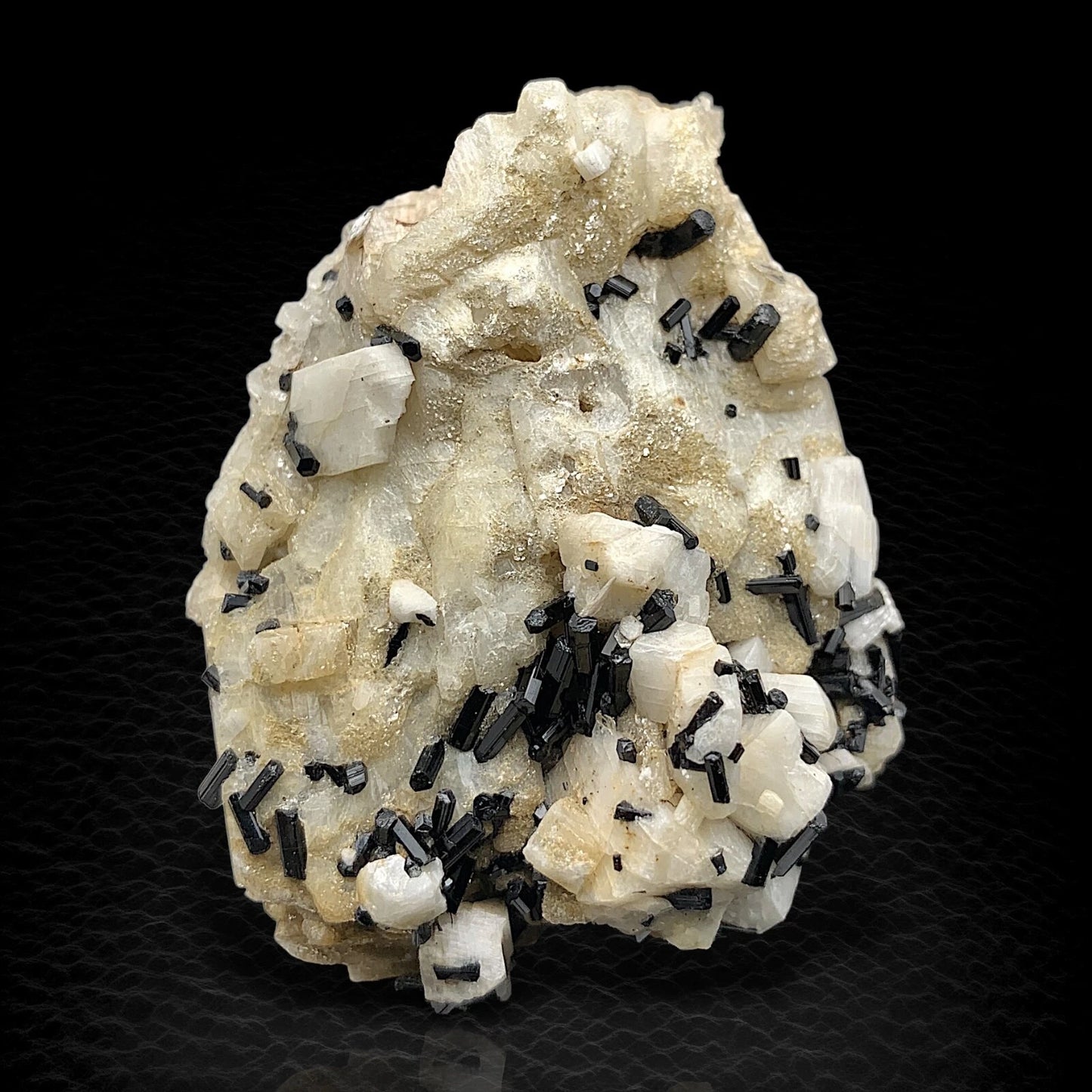 Schorl Tourmaline Crystals Natural Mineral Specimen From Skardu Distt. Pakistan