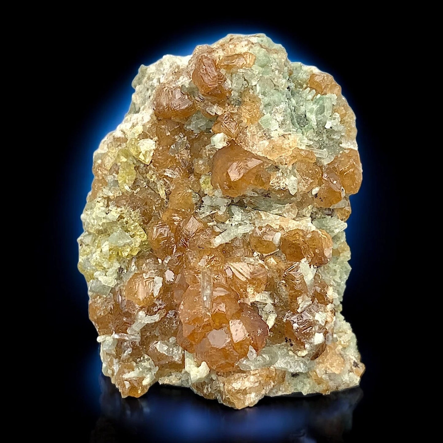 Hessonite Garnet Natural Mineral Specimen From Bajaur District KPK Prnc Pakistan
