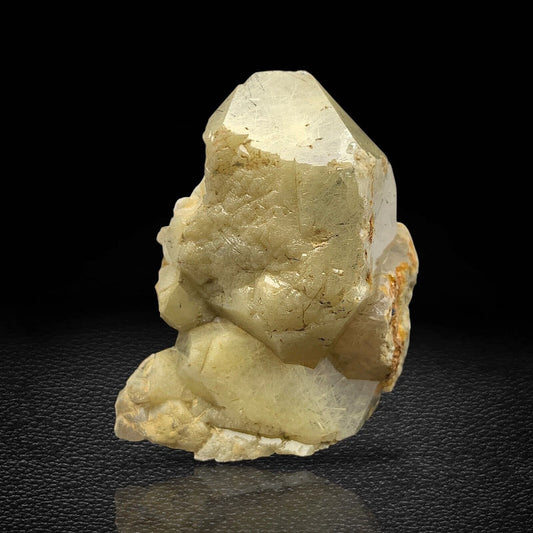 Rare Golden Rutile Quartz Crystal Mineral Specimen - from Zagi Mts, KPK, Paistan