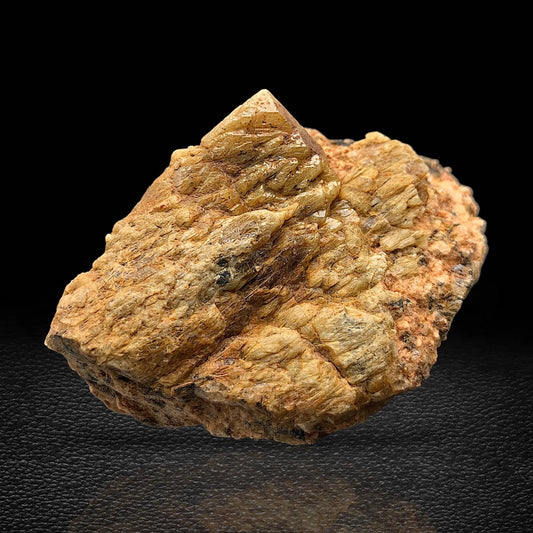 Rare Golden Rutile Quartz Crystal Mineral Specimen - from Zagi Mts, KPK, Paistan