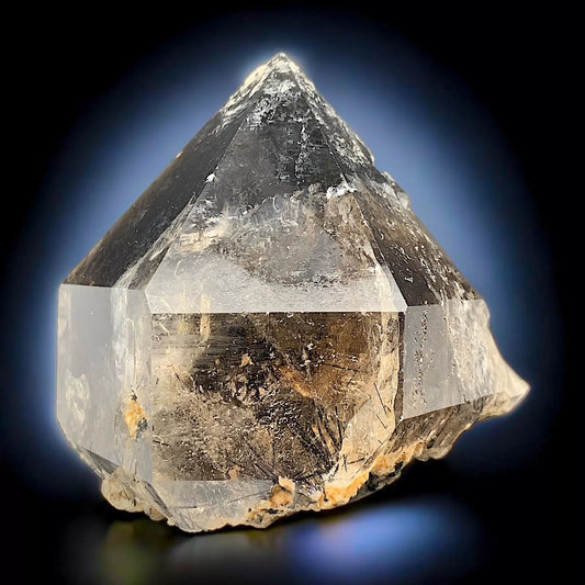 Rare Rutile Quartz Crystal Specimen from Zagi Mts, Pakistan - Free Shipping