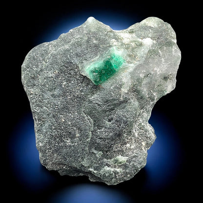 Natural Emerald Crystal Cluster on Matrix – Swat Valley Pakistan Mineral Specimen