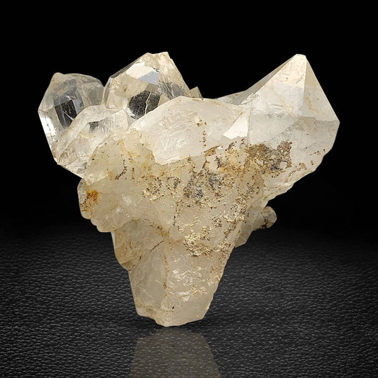 Natural Clear Quartz Crystal Cluster Specimen from Shalman Khyber District KPK Pakistan High Clarity Quartz Formation