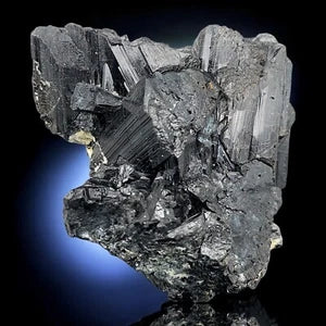 Schorl Tourmaline Crystal with Albite – Skardu Pakistan Black Tourmaline Mineral Specimen